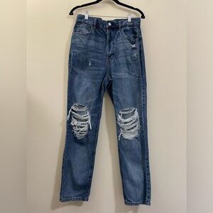 PacSun Ultra High Rise Slim Distressed‎ Jeans - 28